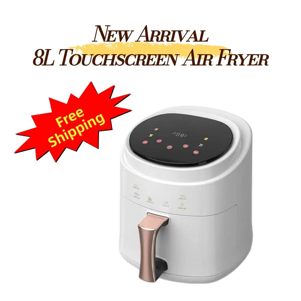 Aenaeder Aenaeder 8L Digital Air Fryer 1400W white — product photo