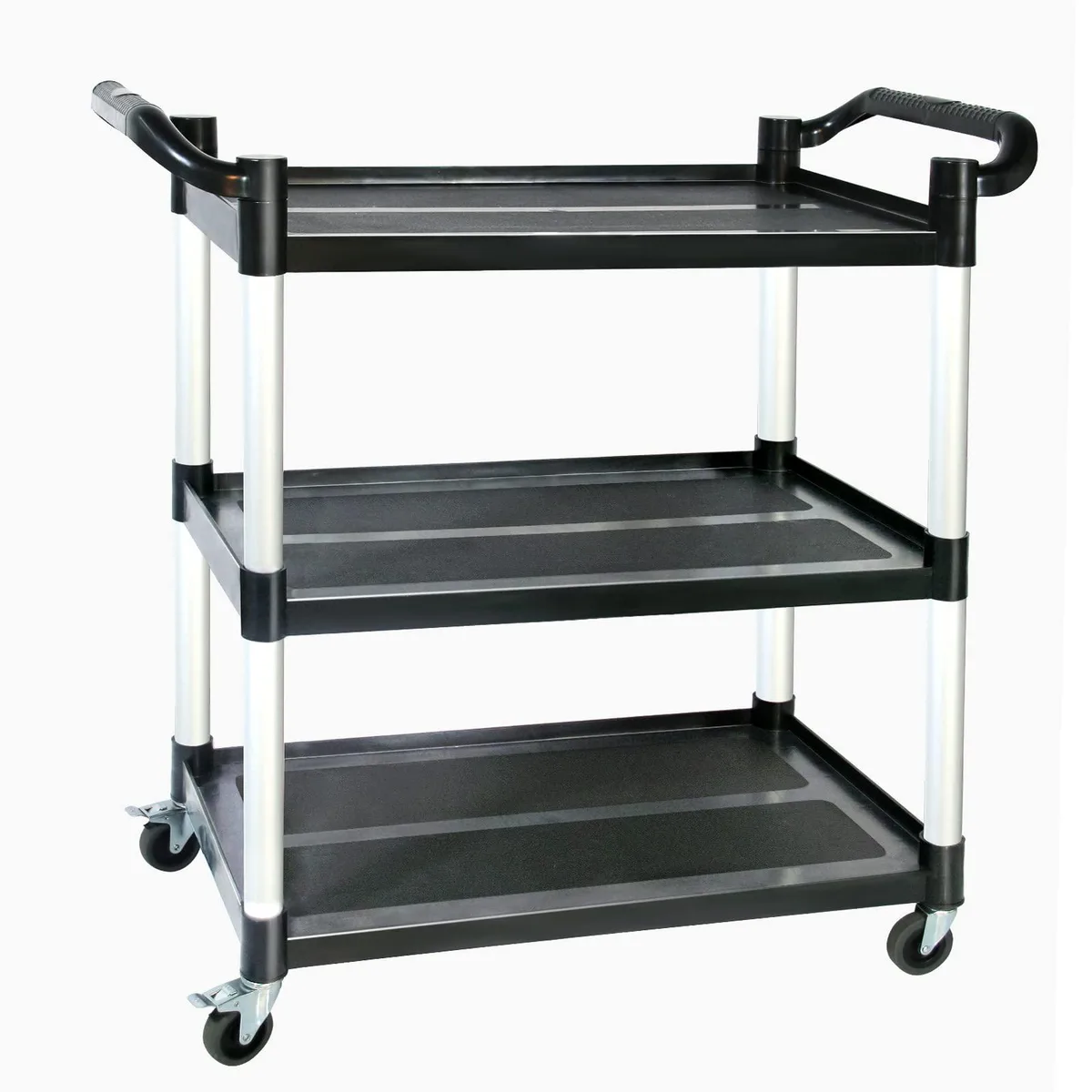  Mind Reader SFES-001 3-Tier Rolling Cart 510 lbs Black — product photo
