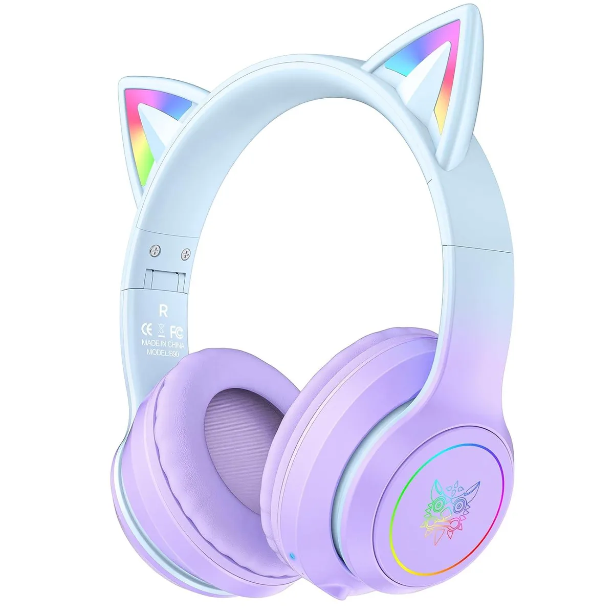 ONITOON ONITOON Cat Ear Bluetooth 5.3 Headset 55H 40mm — product photo