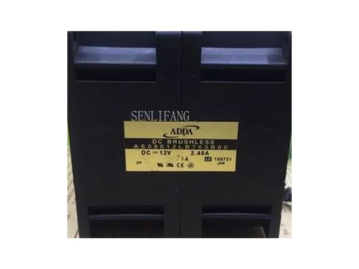 Fans Fans AS08012LB765B00 12V 2.40A 8CM Auto pressurized violent case fan — product photo