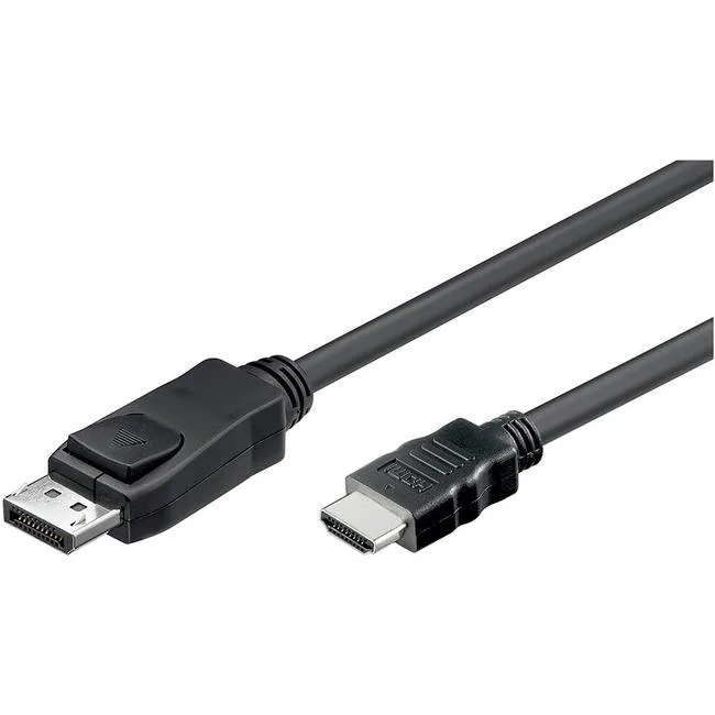 4XEM 4XEM 4XDPMHDMIM3FT 3ft DisplayPort to HDMI 1080p 60Hz Adapter Cable — product photo