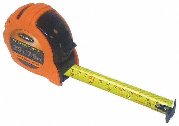 Keson Industries Keson Industries PG18M25UB 25 ft SAE/Metric tape measure — product photo