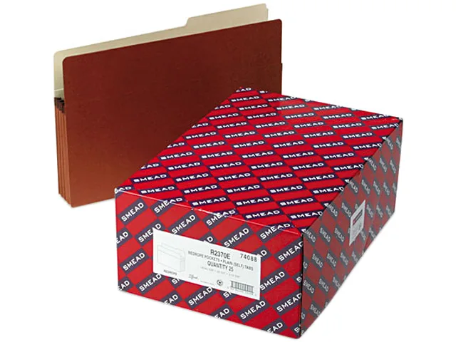 Smead Smead 74088 Expandable File Folder 3.5" Expansion 25/Box — product photo