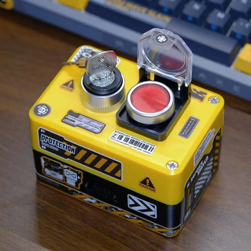 BFKK BFKK Wireless Desktop Power Button 15 m 2.4G Yellow — product photo