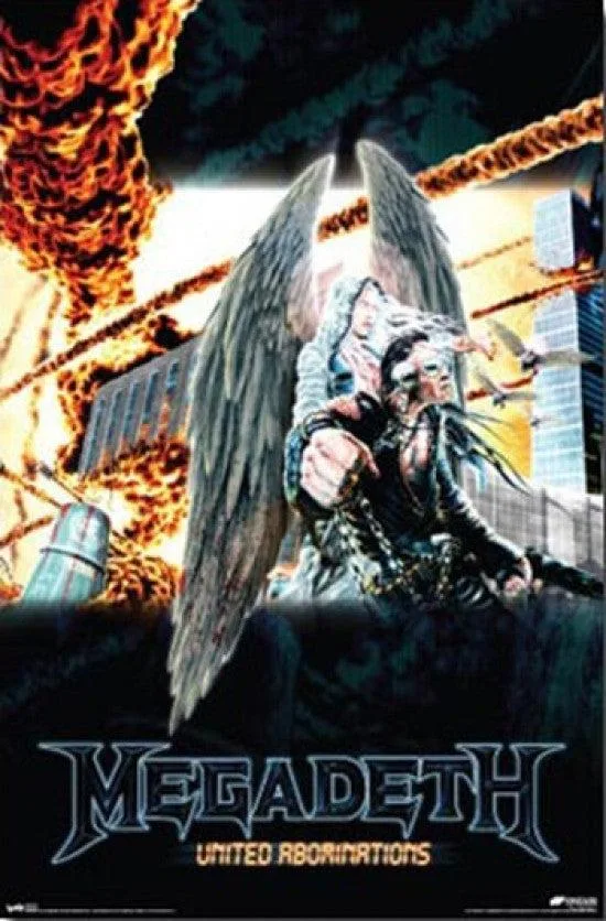 Megadeth poster print, 22 by 34 inches, on premium heavy stock paper