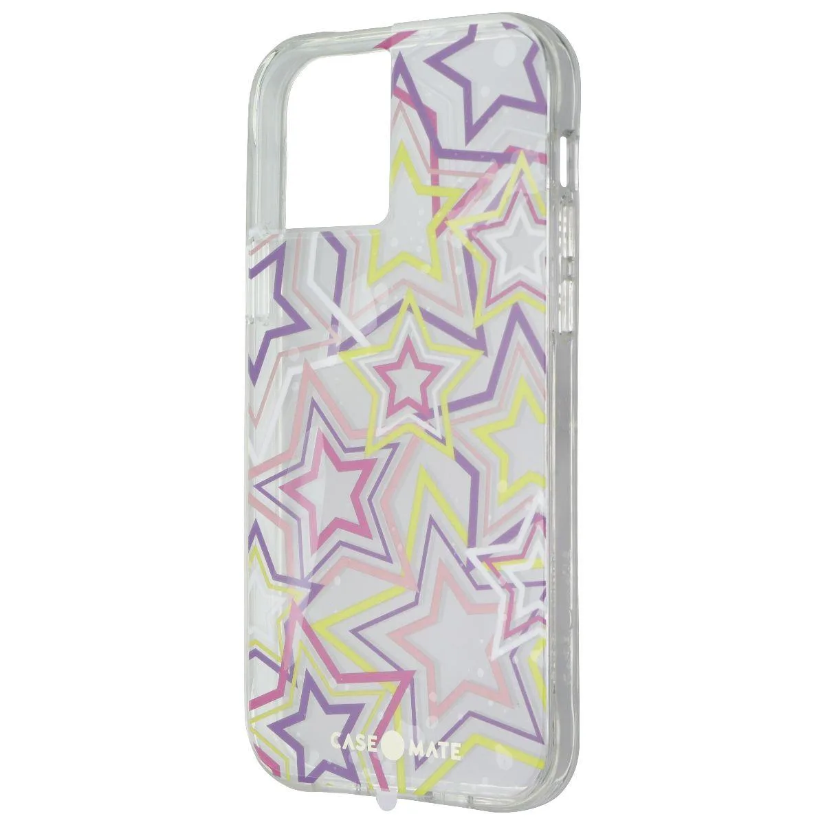 Case-Mate Case-Mate Hardshell Case iPhone 12/12 Pro Neon Stars/Clear — product photo
