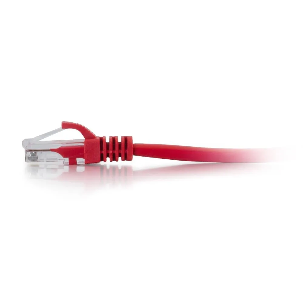 Cables To Go Cables To Go 50798 1 ft Cat6a Snagless UTP Red network ethernet cable — product photo