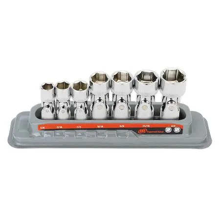 Ingersoll/Rand INGERSOLL-RAND 752036X 7-piece SAE universal joint socket set — product photo