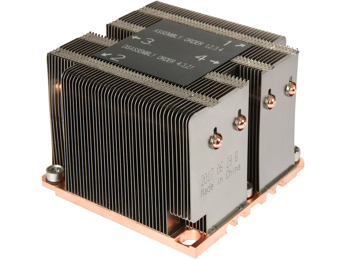 Dynatron Dynatron B12 CPU cooler LGA 3647 64 mm 590 g — product photo