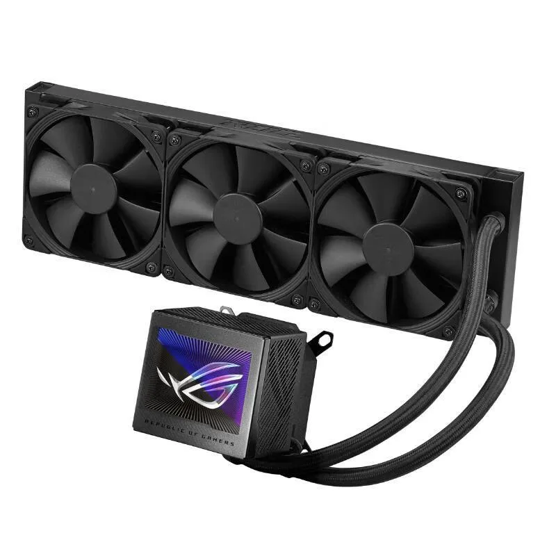 ASUS ASUS ROG RYUJIN III 360 liquid cooler 3.5 LCD Asetek 8th Gen 3x Noctua 2000 PWM 120mm — product photo