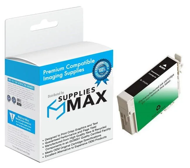 SuppliesMax SuppliesMax Remanufactured Inkjet Cartridge T125120 Black 265 Pages — product photo