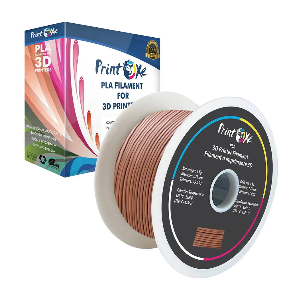 PrintOxe PrintOxe Coffee Colour PLA Filament 1.75 mm 1 kg — product photo