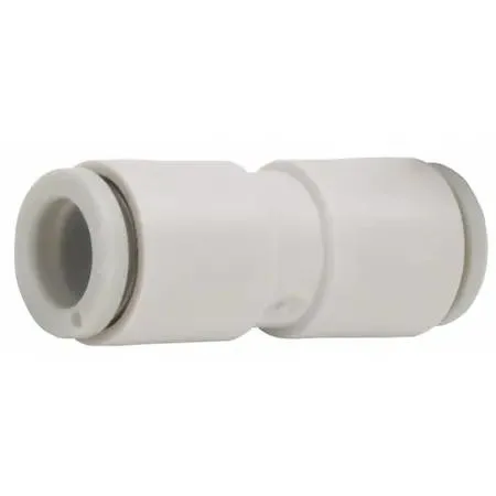 Metal push-fit fitting, 5/32 inch, one-touch design