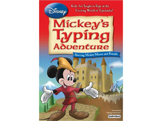 Individual Software Individual Software 8112009 Disney Mickey's Typing Adventure Learning — product photo