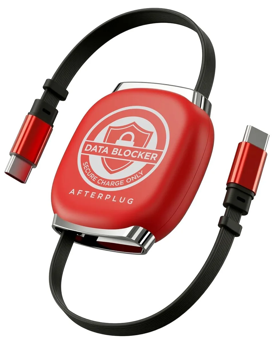 Mobee Mobee Retractable USB-C Data Blocker Cable 240W PD 3.3ft — product photo
