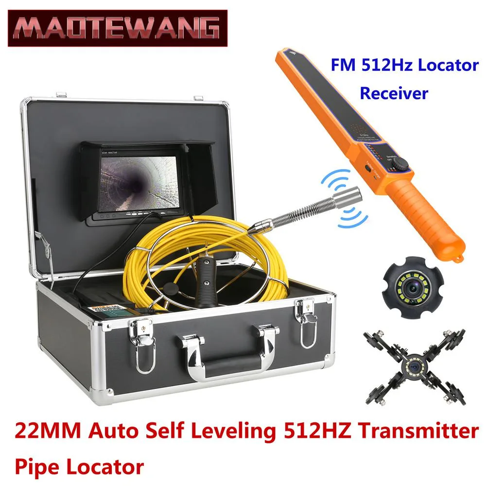 No.21 No.21 22mm IP68 512Hz Sewer Camera 20m 7" Monitor — product photo