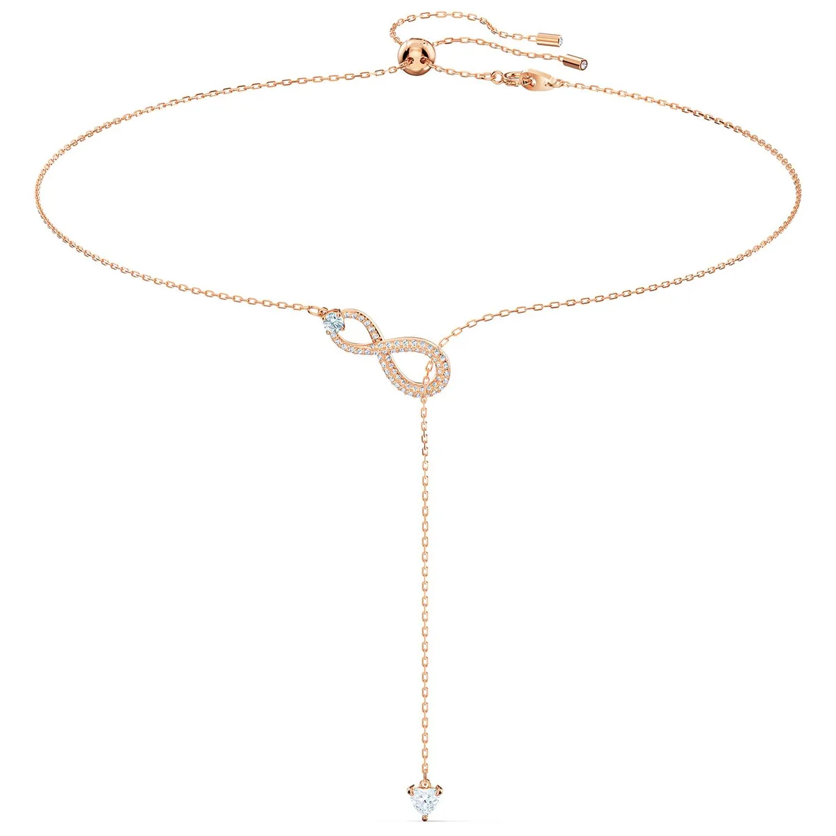Swarovski Swarovski Infinity Y Necklace Silver 48.5 cm — product photo