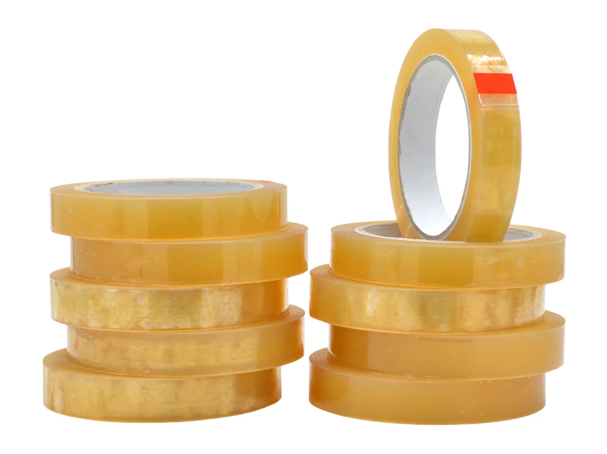Tape Providers Tape Providers Biodegradable Packaging Tape Clear 3/4 inch x 72 yds Pack of 10 — product photo