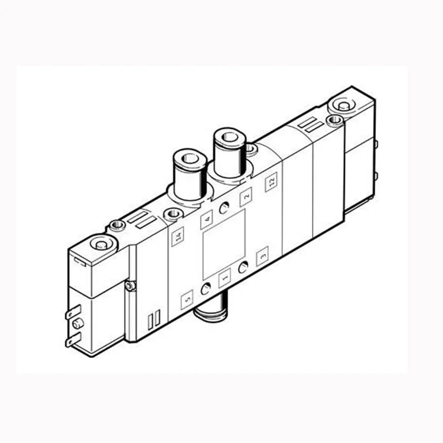 Festo Festo CPE14-M1BH-5/3B-QS-6 Solenoid Valve 14 mm 196895 — product photo