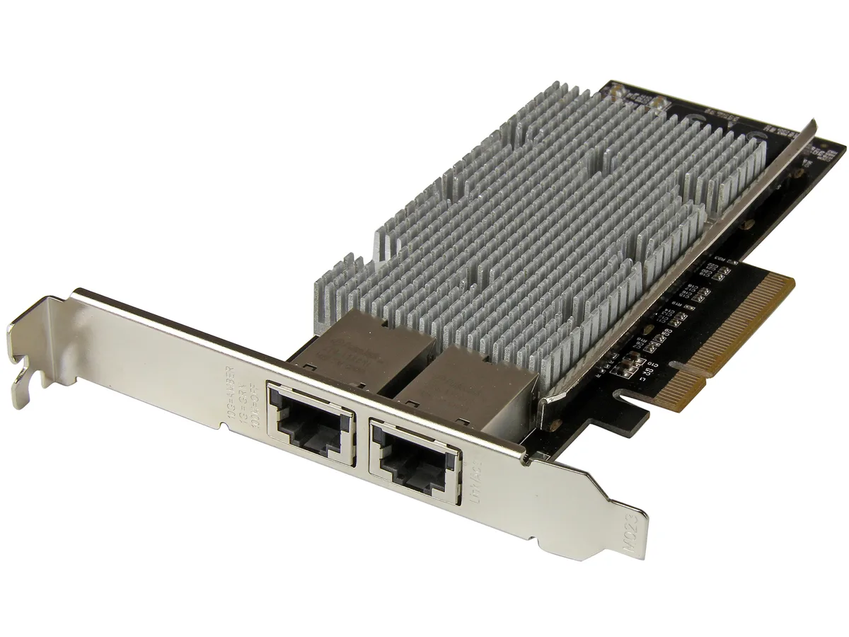 STARTECH STARTECH ST20000SPEXI 10Gbps Dual-Port RJ45 Network Card — product photo