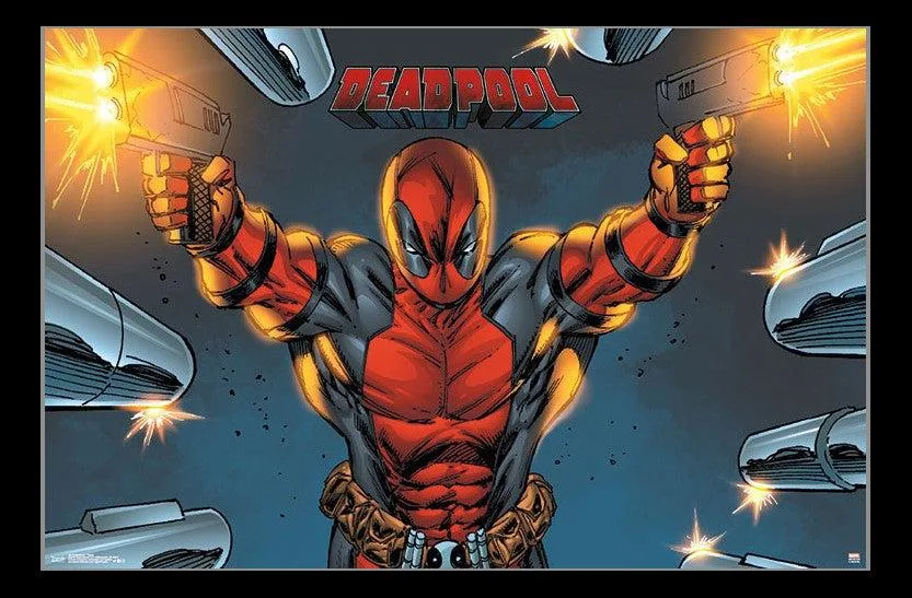 Deadpool target poster print 34 by 22 inches on heavy stock paper