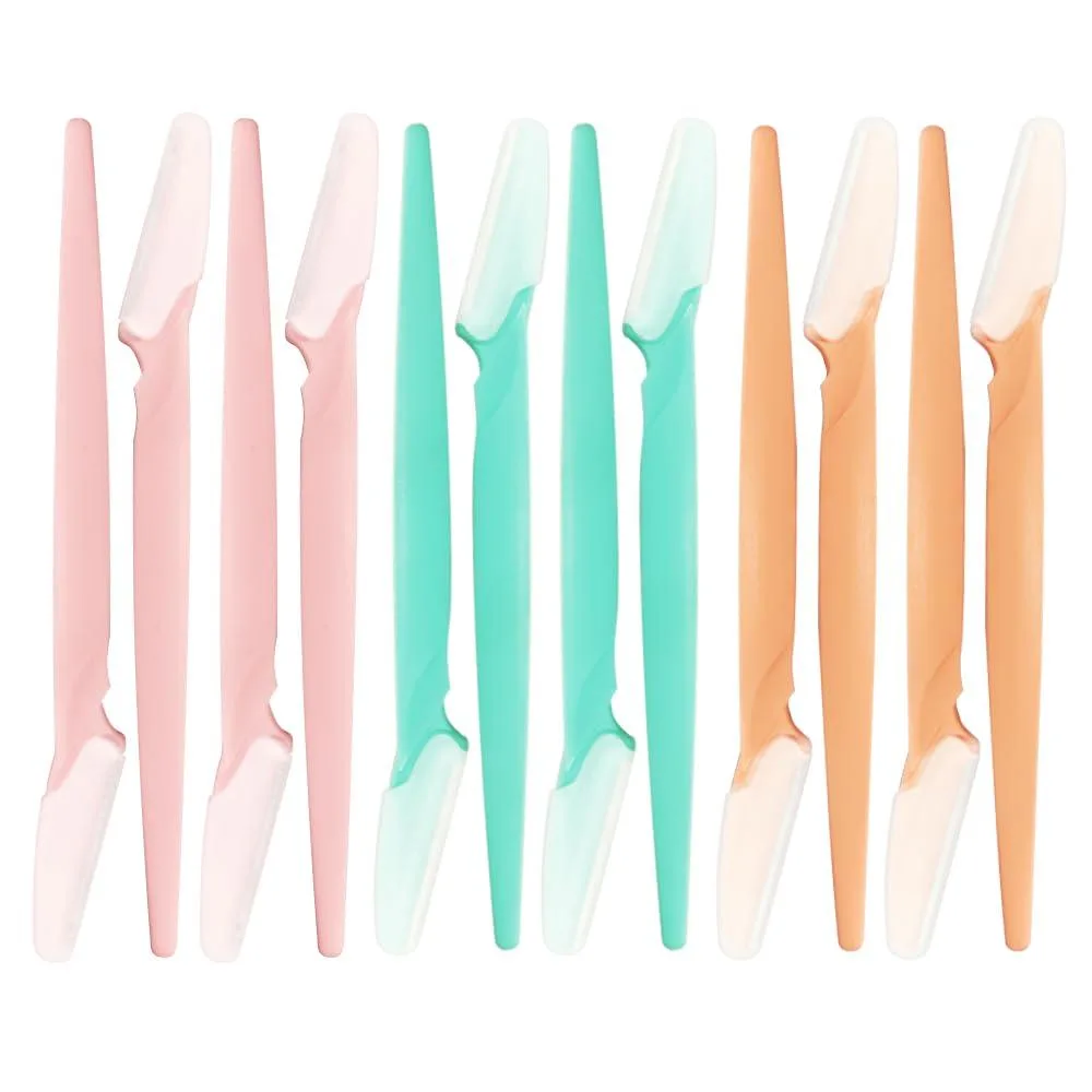  PLumeLux Dermaplane Razor with Blade Cover 12 Pack Shavers For Women — product photo