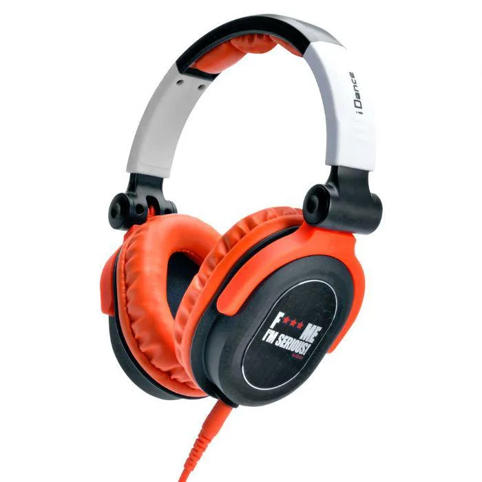 iDance iDance FDJ200 Headphones Orange Black — product photo