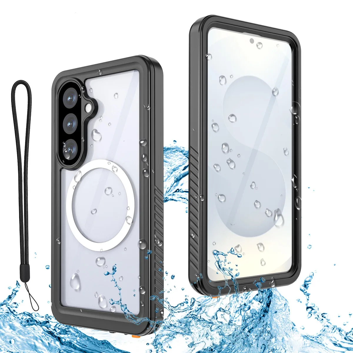 BONAEVER BONAEVER Waterproof Case Samsung Galaxy S26 MagSafe IP68 Black — product photo