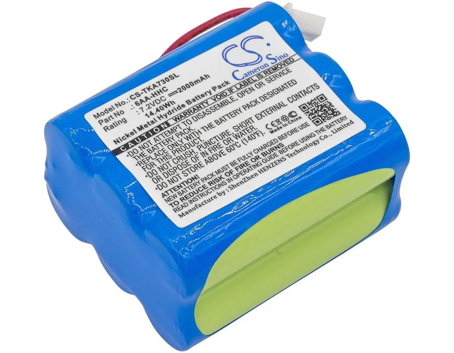 Estry Estry Battery Replacement for TDK Life on Record A73 6AA-HHC 7.2V 2000mAh — product photo