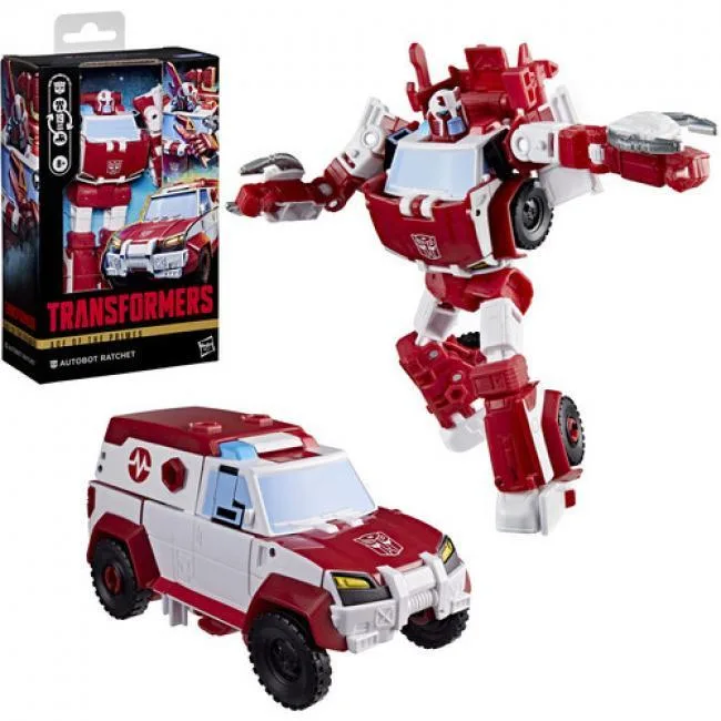 Hasbro Hasbro G20125L00 Transformers Age of the Primes Deluxe Ratchet action figure — product photo