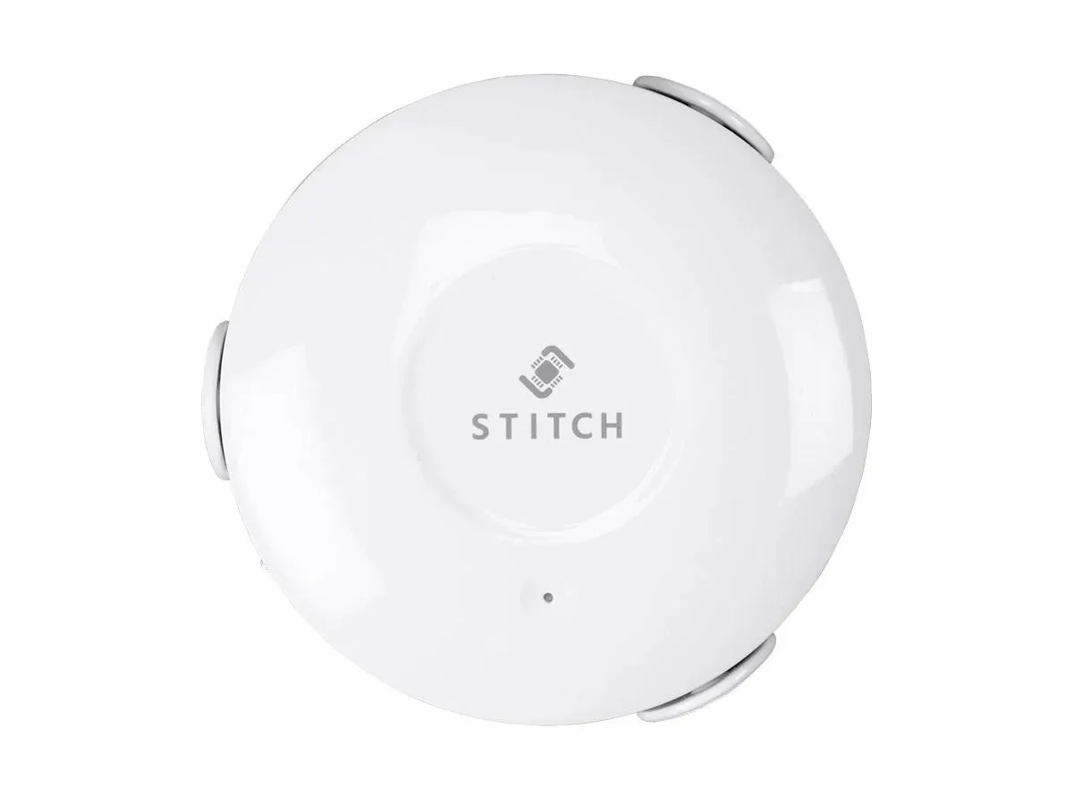 Monoprice Inc. Monoprice 133124 STITCH Wireless Water Leak Sensor White Probe Alarm App Enabled Product — product photo