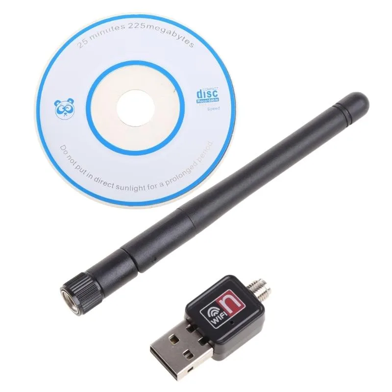 YINGHUA YINGHUA Mini USB Wi-Fi Adapter 150Mbps 5dBi Antenna Black — product photo