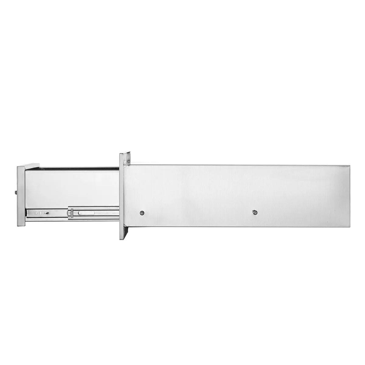 VEVOR VEVOR 14x8.5 Inch Stainless Steel Flush Mount Double Drawers grill accessory — product photo