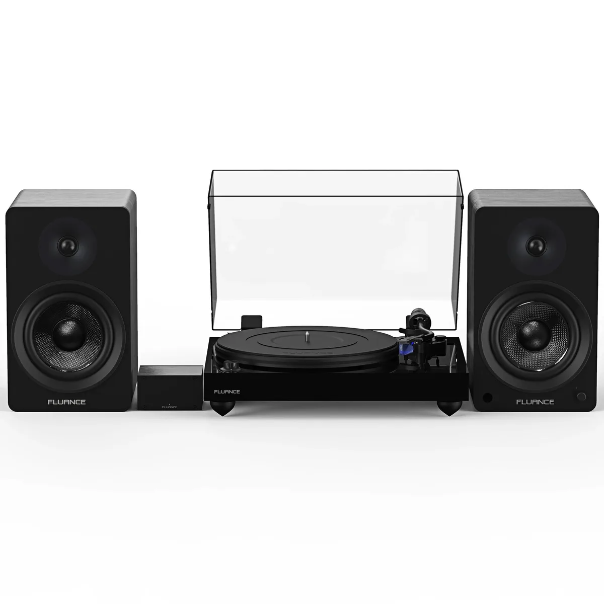Fluance Fluance RT84 Turntable with PA10 Preamp, Ai61 Speakers, 2M Blue Cartridge, 120W Bluetooth — product photo