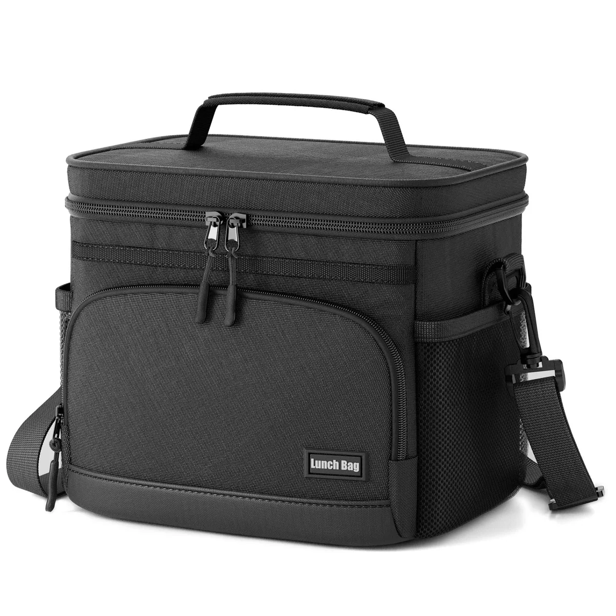 No Sew No Sew AFLB01 Insulated Lunch Bag Black 9L — product photo