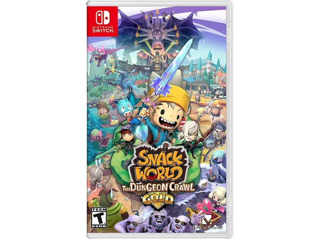 Nintendo Nintendo Snack World: The Dungeon Crawl-Gold nintendo switch video game — product photo
