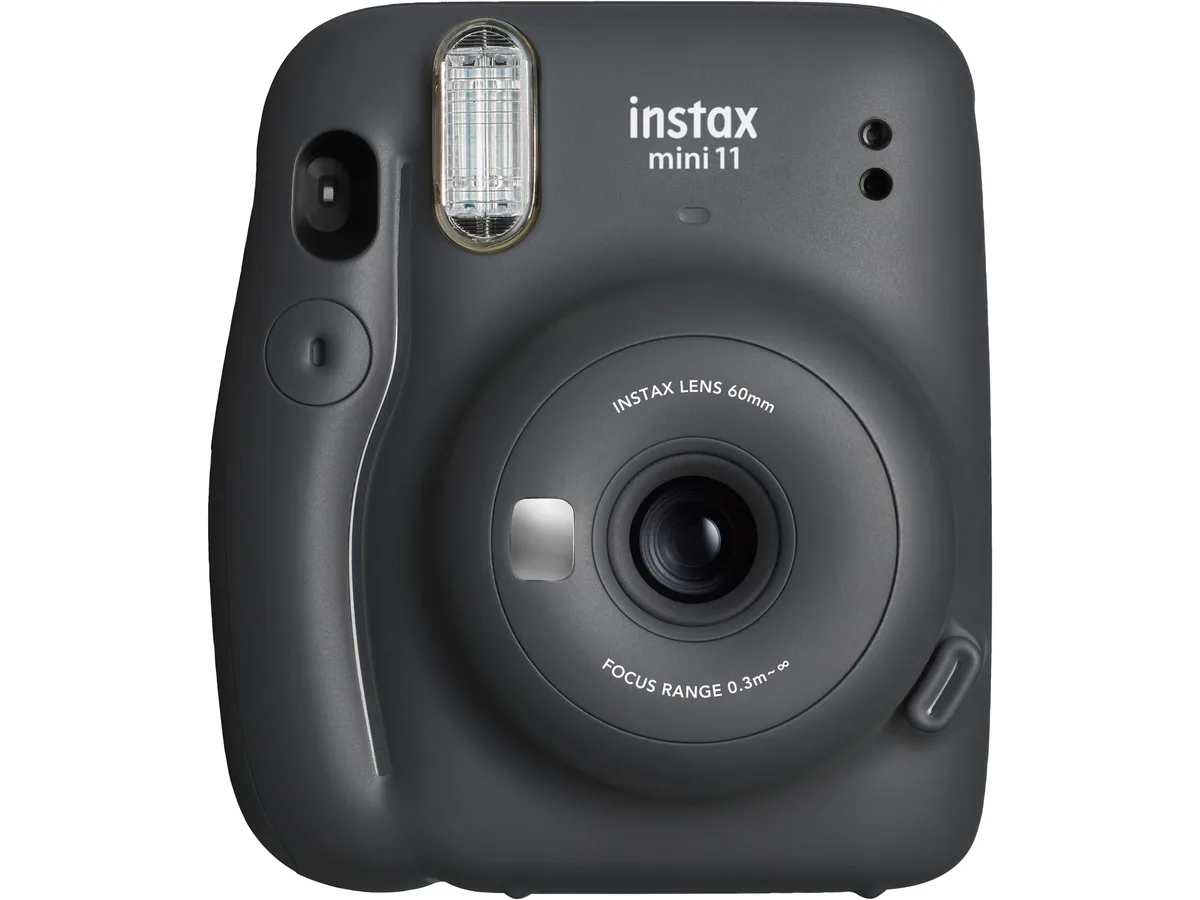 FUJIFILM FUJIFILM INSTAX Mini 11 Charcoal Gray 16654786 shoot camera — product photo