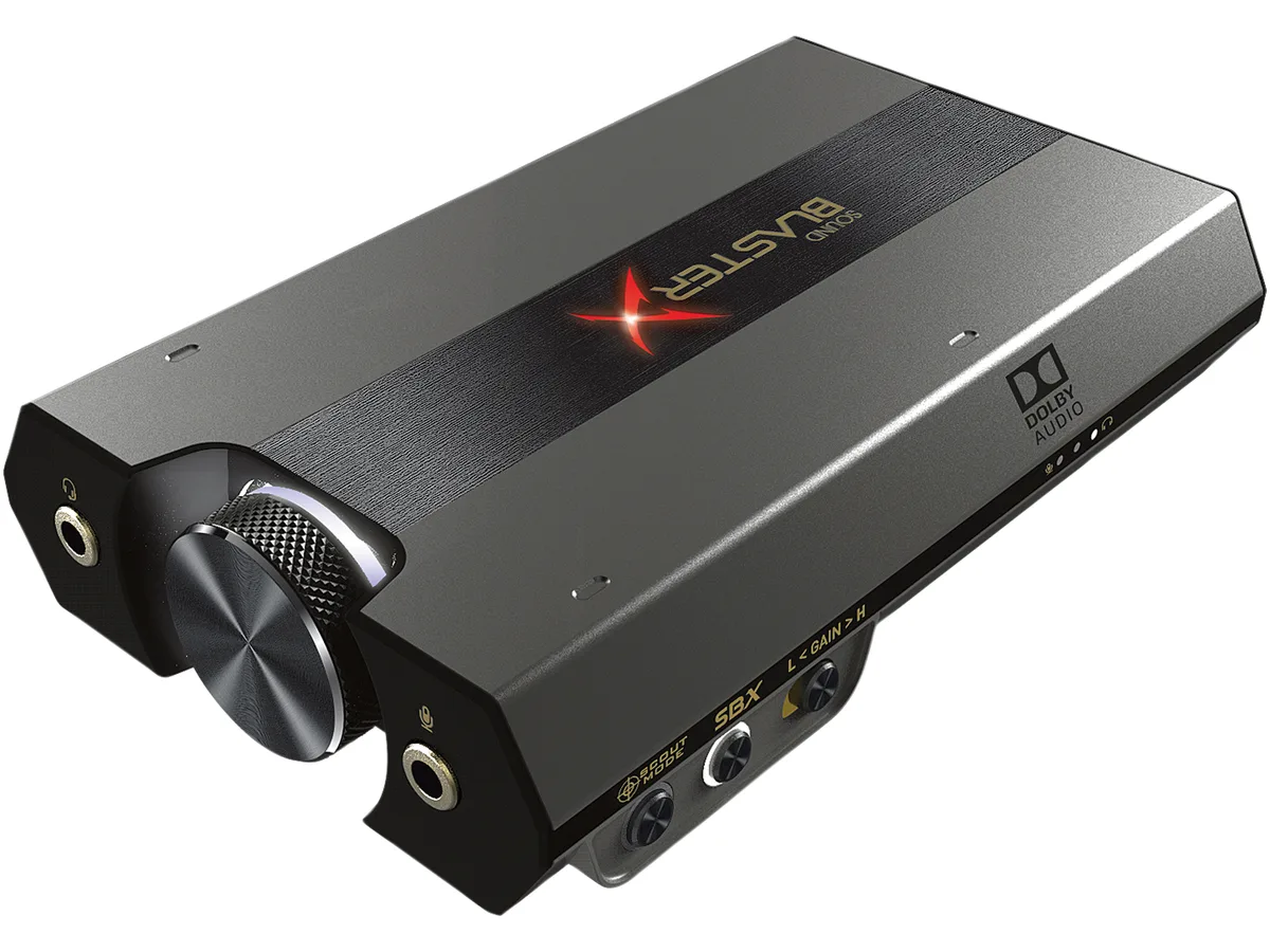 Creative Labs Creative Labs Sound BlasterX G6 70SB177000000 USB sound card 7.1 32-bit 384 KHz — fotografija izdelka