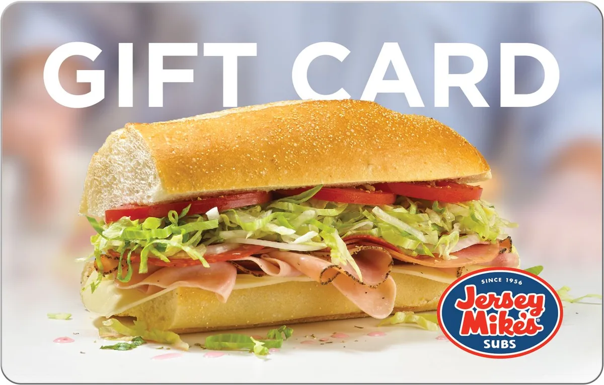 Jersey Mike's Jersey Mike's JM-5000 $50 Restaurant Gift Card — product photo