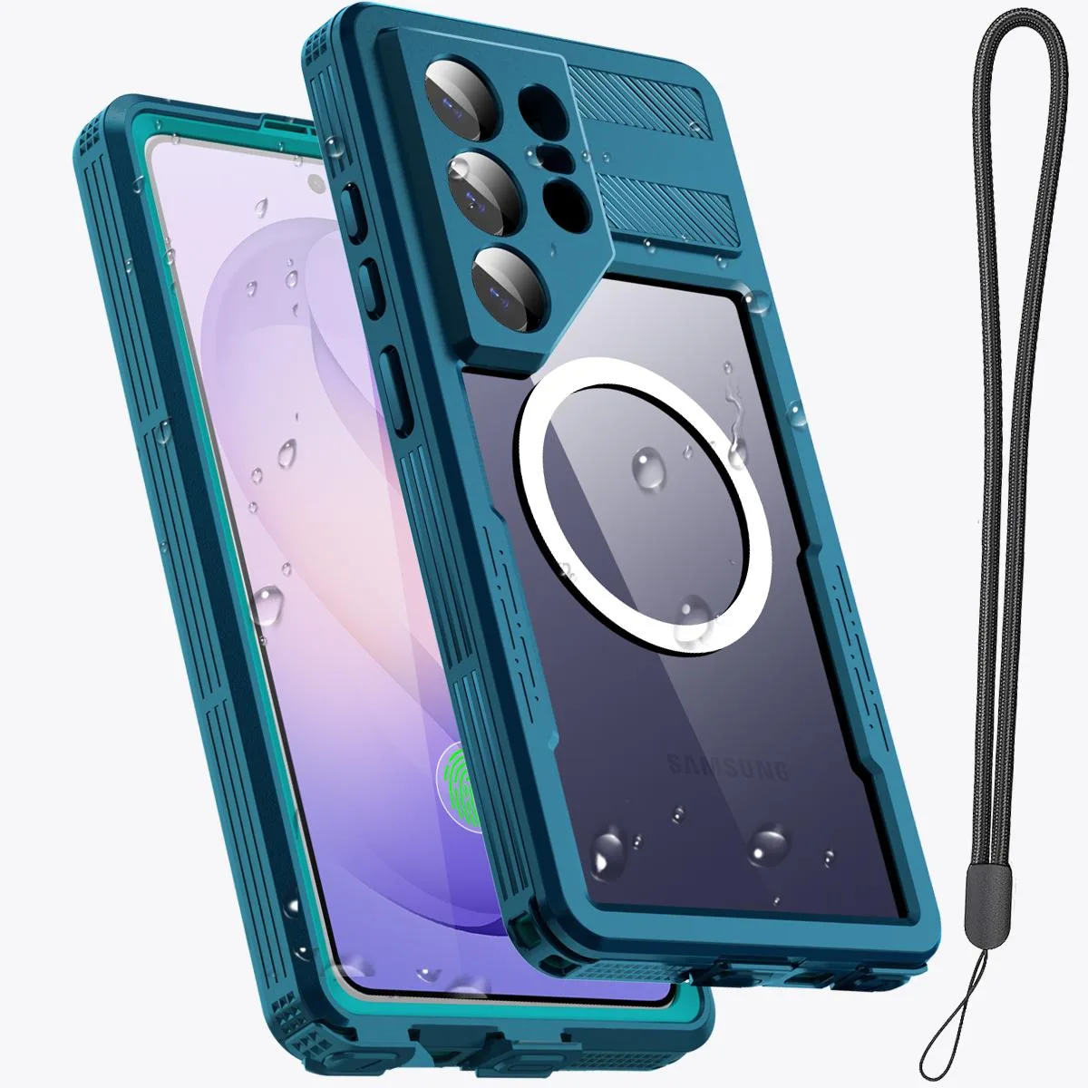 SZYG SZYG IP68 Waterproof Case Samsung Galaxy S26 Ultra 6.9 Inch Blue — product photo