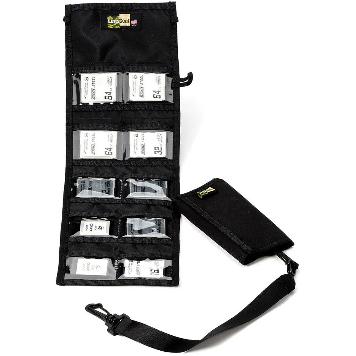 LensCoat LensCoat CF10 Memory Card Wallet Black — product photo