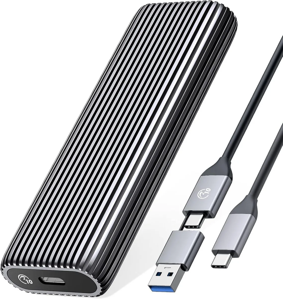 Orico Orico M.2 NVMe Drive Enclosure 10Gbps USB 3.1 Type-C Aluminum 2230-2280 — product photo