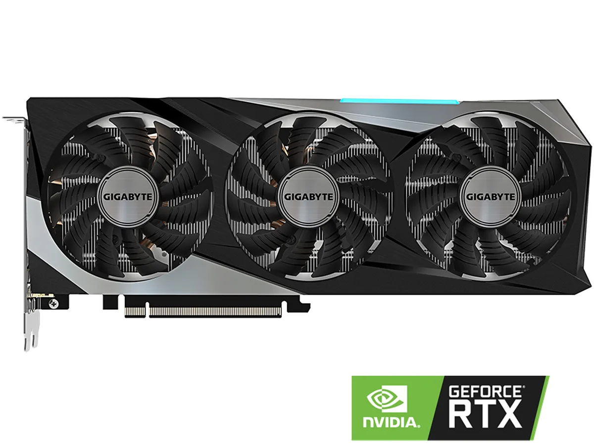 GIGABYTE GIGABYTE GVN306TGAMINGOCPRO8G GeForce RTX 3060 Ti graphics card — product photo