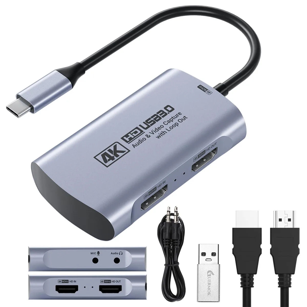 KEHIPI KEHIPI Z72A 4K60 1080p240 HDMI capture card — product photo