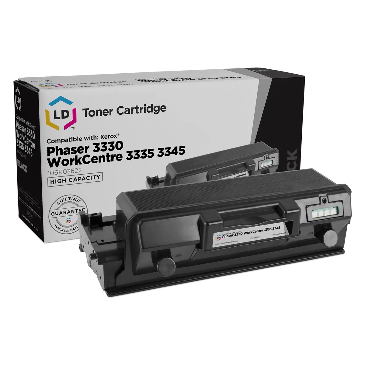 LD Products LD Products Compatible Toner Cartridge for Xerox 106R03622 High Yield Black 8500 Pages — product photo