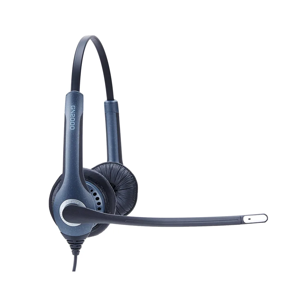 Jabra Consumer Products Jabra GN2000 Quick Disconnect Wired Duo Headset Black — product photo