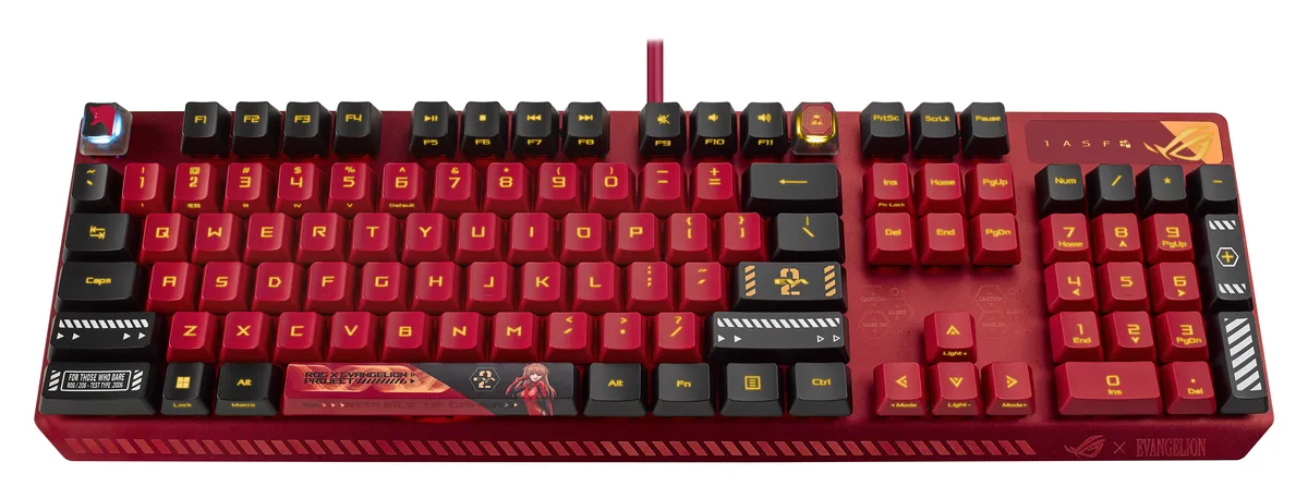 ASUS ASUS 90MP03I2-BKUA00 ROG Strix Scope RX EVA-02 gaming keyboard — product photo