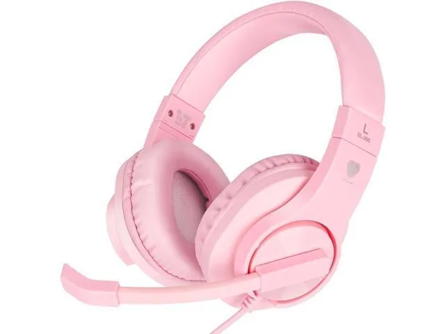 LORDWORLD LORDWORLD Pink Gaming Headset 40mm 3.5mm — product photo