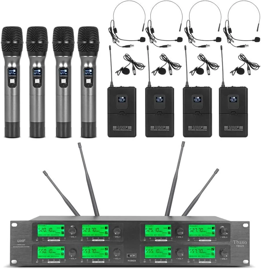 Thinkstar Thinkstar 8-Channel UHF Wireless Microphone System 520-580 MHz — product photo