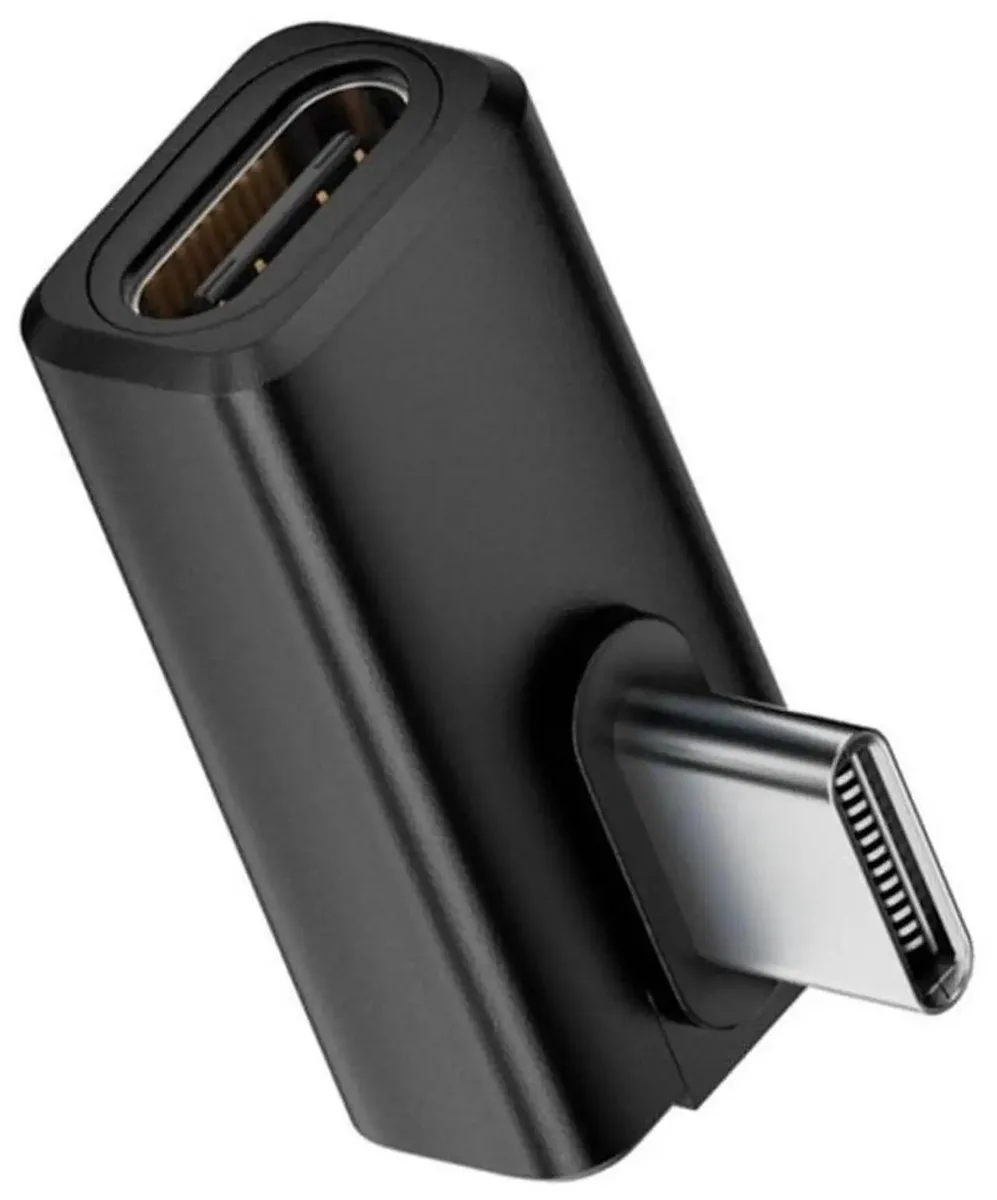 SMUGDESK SMUGDESK 90° USB-C Male to Female Elbow Adapter 80Gbps 240W PD 16K Video — product photo
